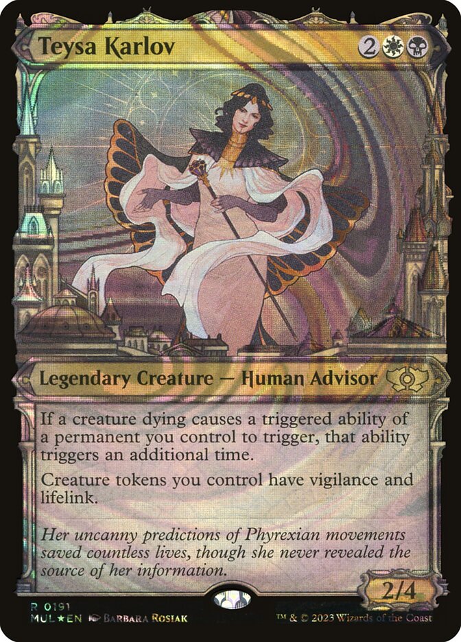 Teysa Karlov MUL-191 Multiverse Legends Magic card