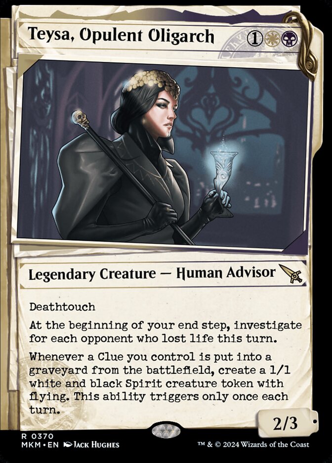 Teysa, Opulent Oligarch MKM-370 Murders at Karlov Manor Magic card