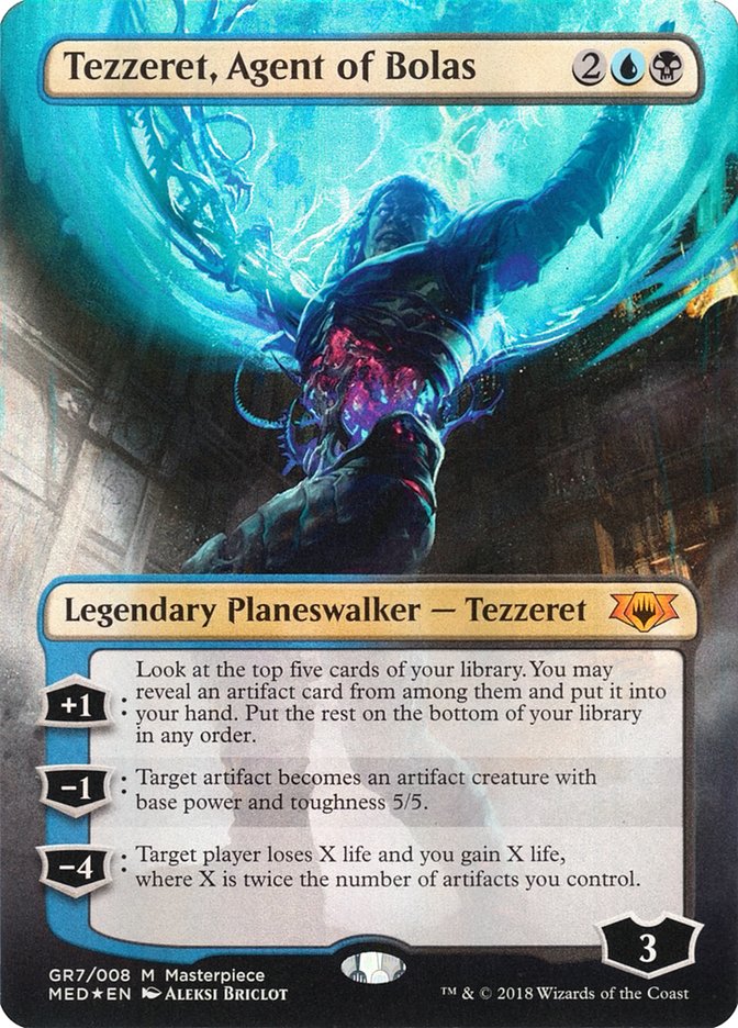 Tezzeret, Agent of Bolas MED-GR7 Mythic Edition Magic card
