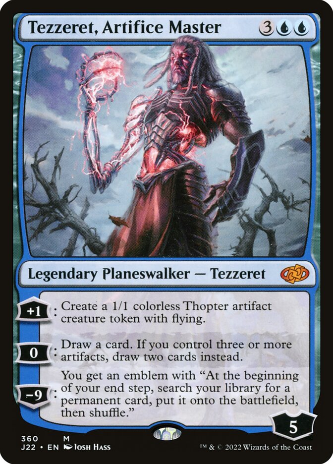 Tezzeret, Artifice Master J22-360 Jumpstart 2022 Magic card