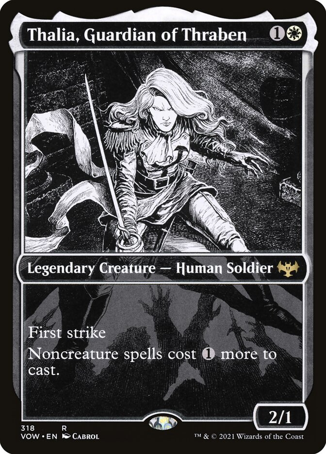 Thalia, Guardian of Thraben VOW-318 Innistrad: Crimson Vow Magic card