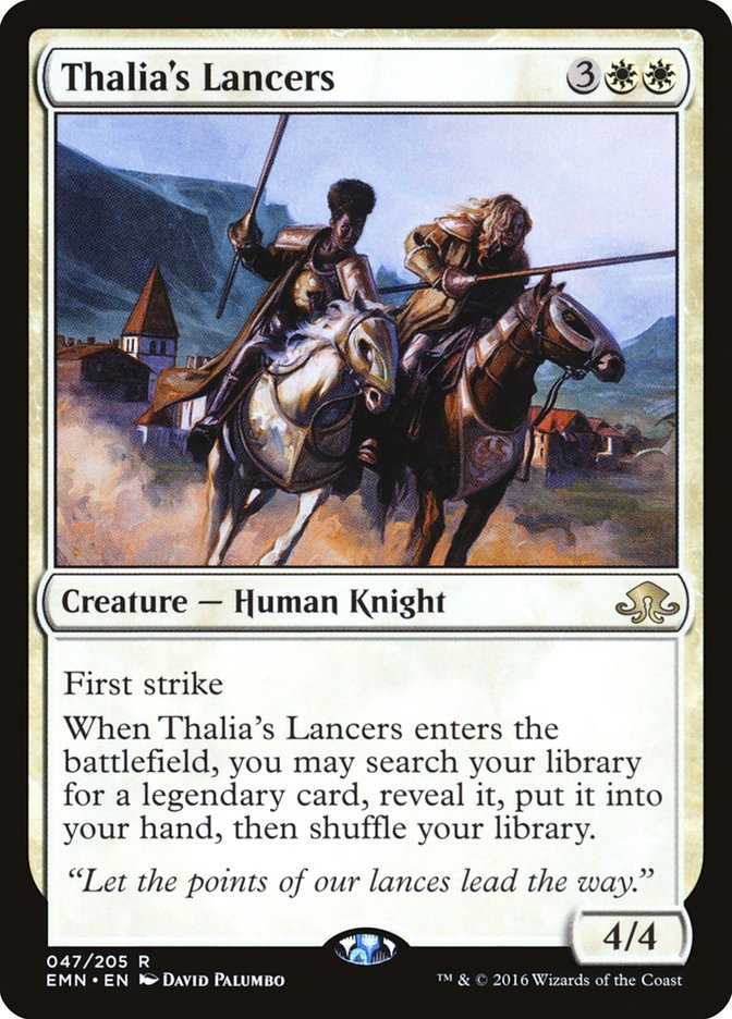 Thalia's Lancers EMN-47 Eldritch Moon Magic card