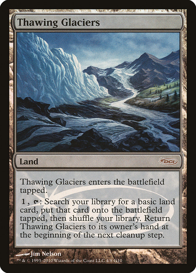 Thawing Glaciers G10-4 Judge Gift Cards 2010 Magic card