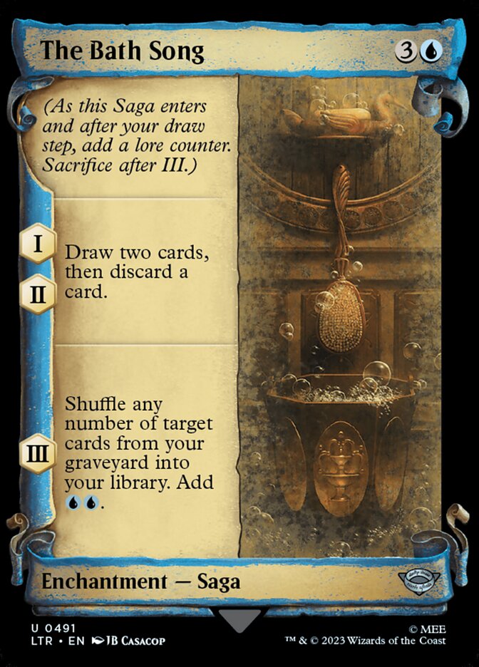 The Bath Song LTR-491 The Lord of the Rings: Tales of Middle-earth Magic card