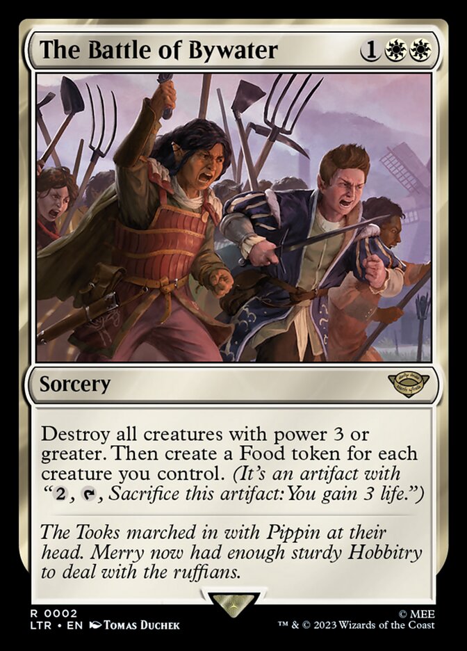 The Battle of Bywater LTR-2 The Lord of the Rings: Tales of Middle-earth Magic card
