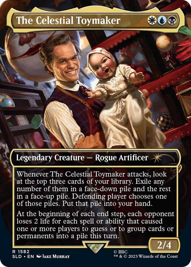 The Celestial Toymaker SLD-1582 Secret Lair Drop Magic card