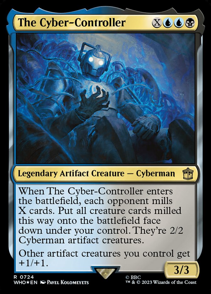 The Cyber-Controller WHO-724 Doctor Who Magic card