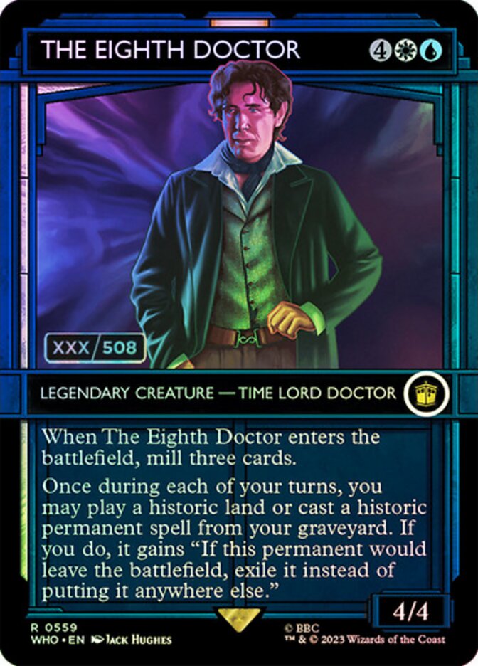 The Eighth Doctor WHO-559Z Doctor Who Magic card