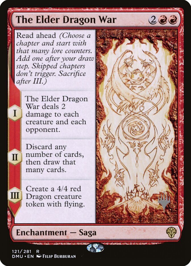 The Elder Dragon War PDMU-121P Dominaria United Promos Magic card
