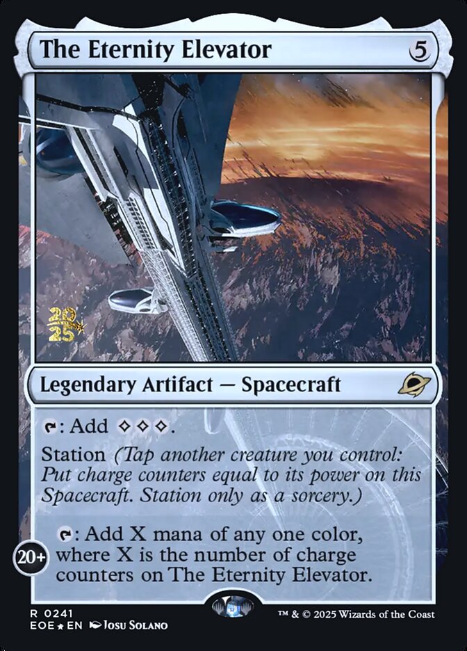 The Eternity Elevator PEOE-241S Edge of Eternities Promos Magic card