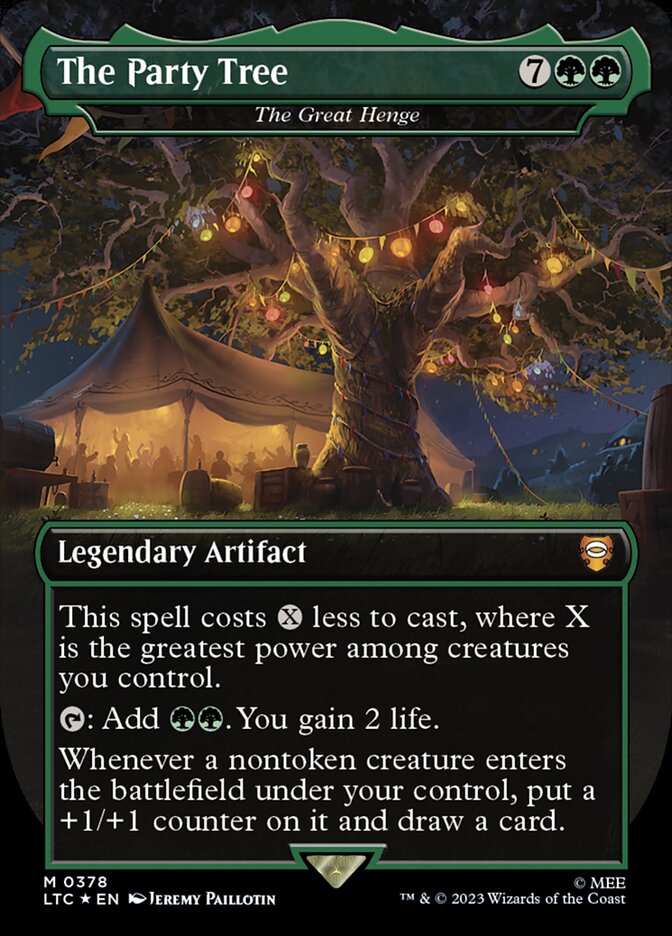 The Great Henge LTC-378 Tales of Middle-earth Commander Magic card