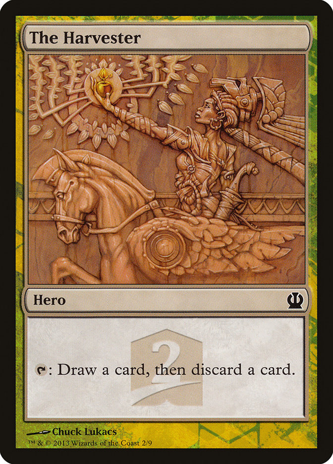 The Harvester THP1-2 Theros Hero's Path Magic card