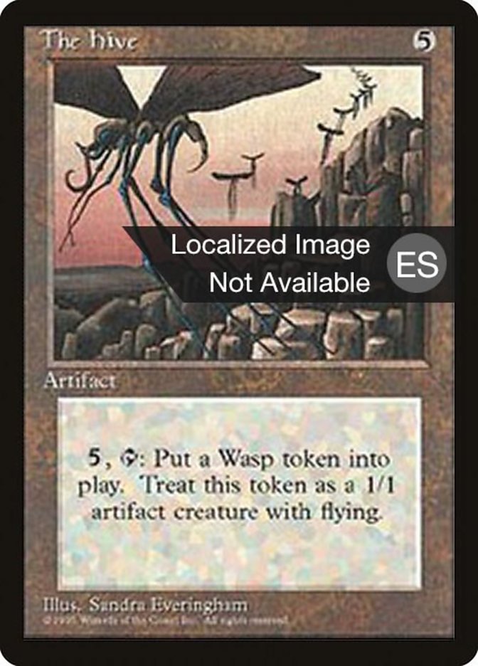 The Hive 4BB-351 Fourth Edition Foreign Black Border Magic card