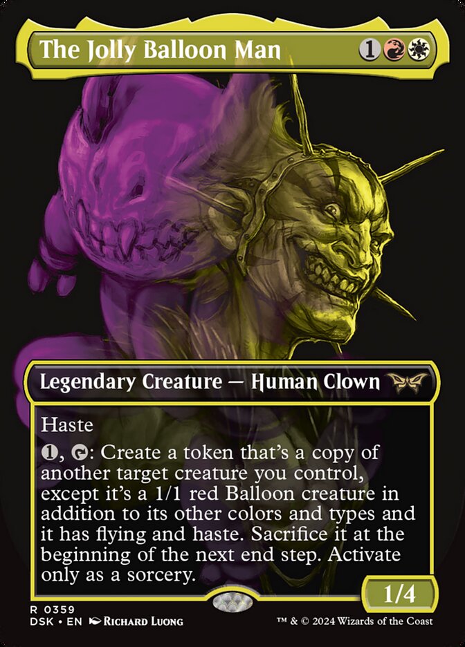 The Jolly Balloon Man DSK-359 Duskmourn: House of Horror Magic card