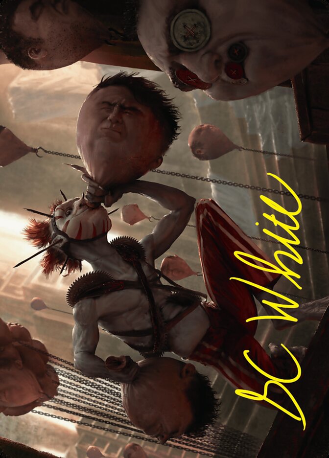 The Jolly Balloon Man // The Jolly Balloon Man ADSK-18 Duskmourn: House of Horror Art Series Magic card