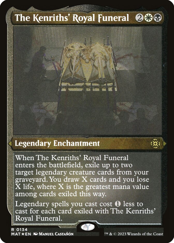 The Kenriths' Royal Funeral MAT-134 March of the Machine: The Aftermath Magic card