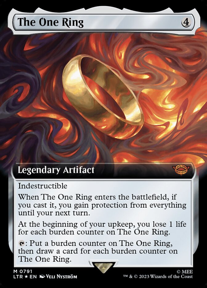 The One Ring LTR-791 The Lord of the Rings: Tales of Middle-earth Magic card