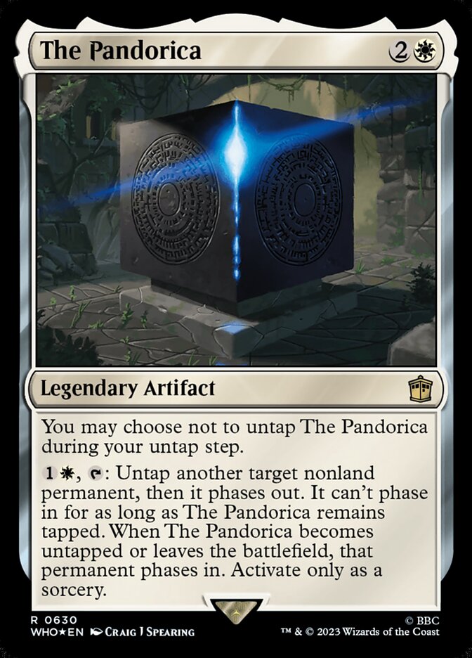 The Pandorica WHO-630 Doctor Who Magic card