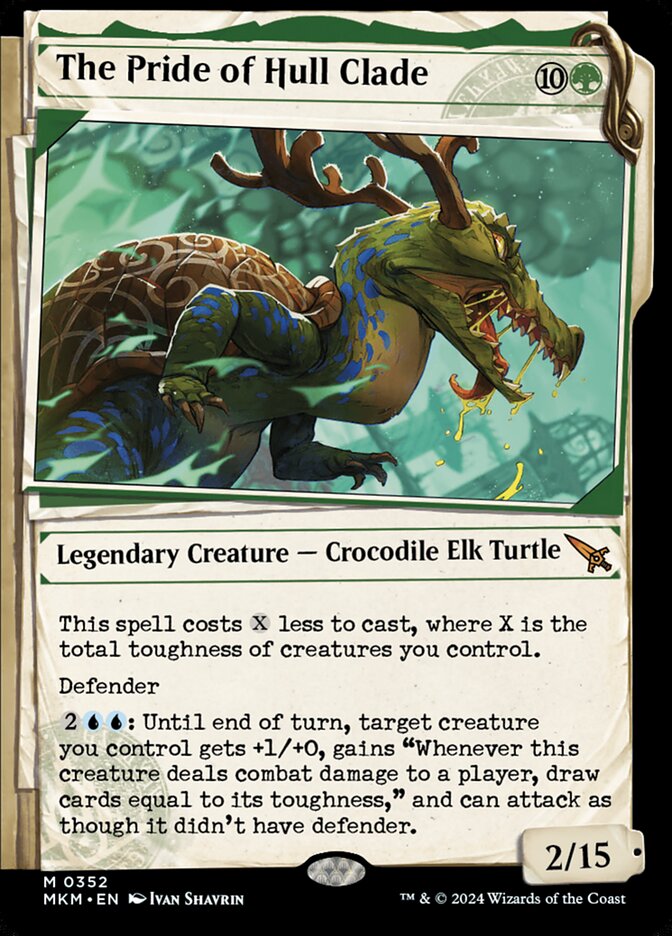 The Pride of Hull Clade MKM-352 Murders at Karlov Manor Magic card