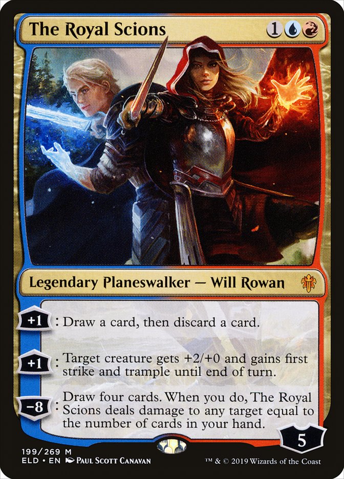 The Royal Scions ELD-199 Throne of Eldraine Magic card