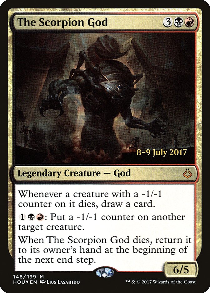 The Scorpion God PHOU-146S Hour of Devastation Promos Magic card