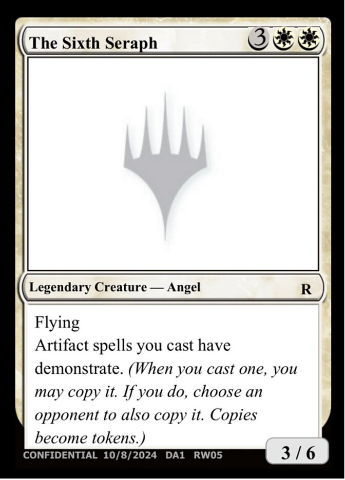 The Sixth Seraph UNK-RW05C Unknown Event Magic card