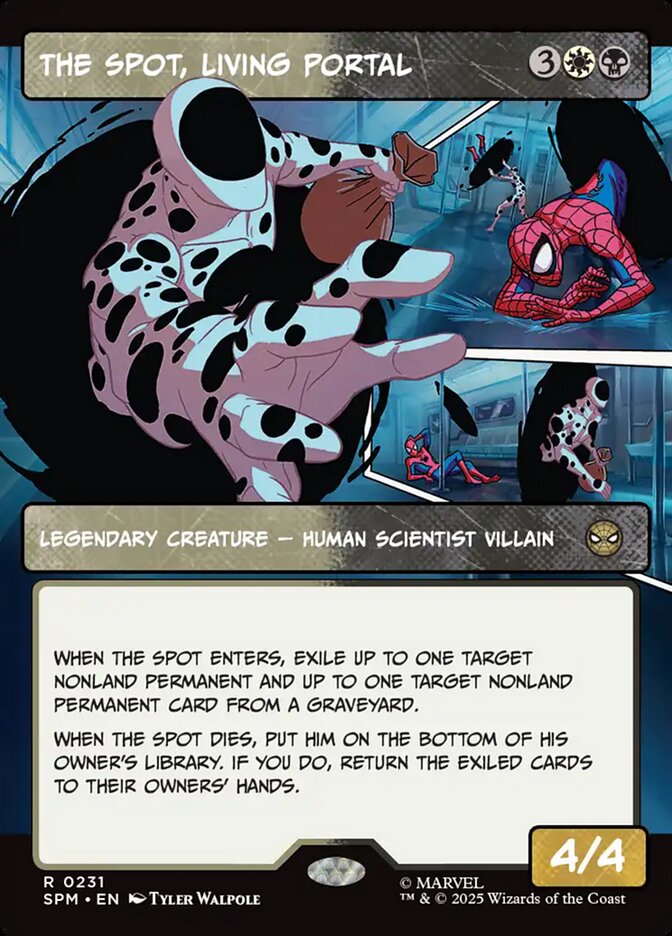 The Spot, Living Portal SPM-231 Marvel's Spider-Man Magic card