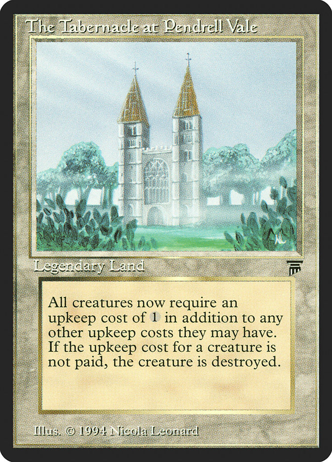 The Tabernacle at Pendrell Vale LEG-307 Legends Magic card