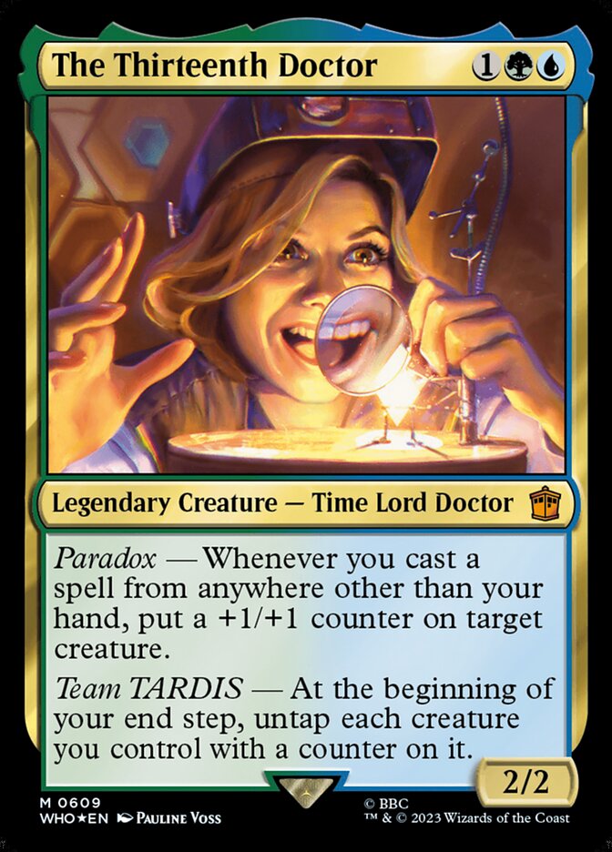 The Thirteenth Doctor WHO-609 Doctor Who Magic card