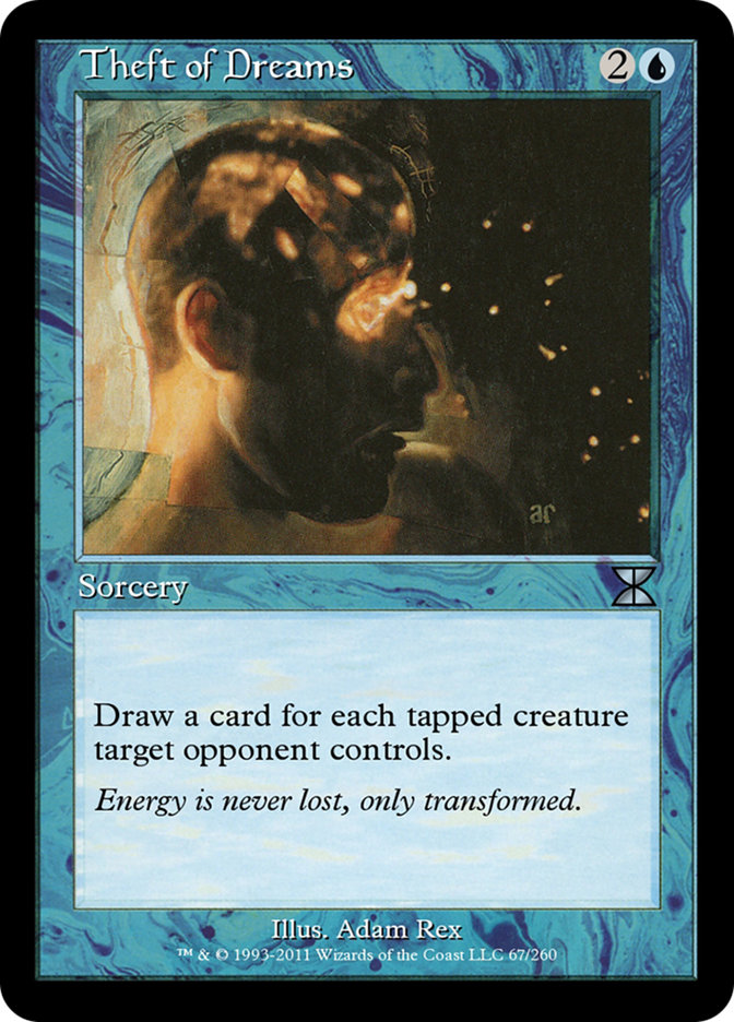 Theft of Dreams ME4-67 Masters Edition IV Magic card