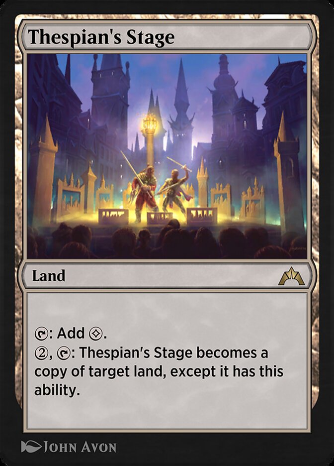 Thespian's Stage EA3-25 Explorer Anthology 3 Magic card