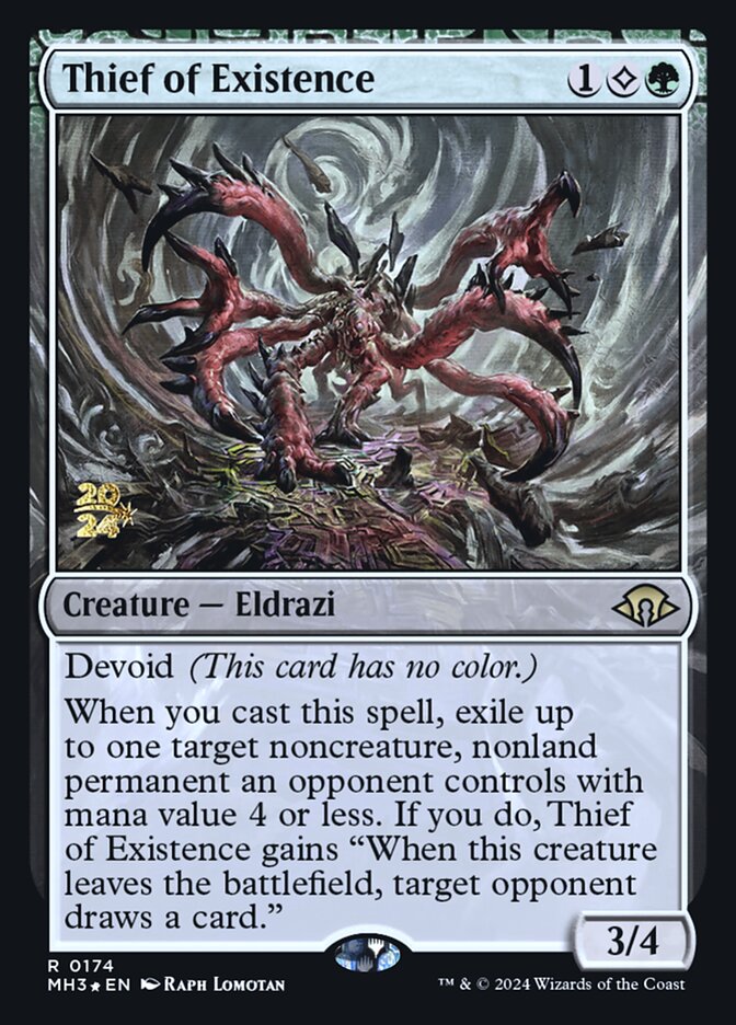 Thief of Existence PMH3-174S Modern Horizons 3 Promos Magic card
