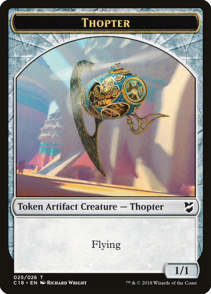 Thopter TC18-25 Commander 2018 Tokens Magic card