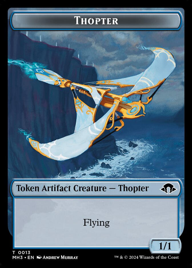 Thopter TMH3-13 Modern Horizons 3 Tokens Magic card