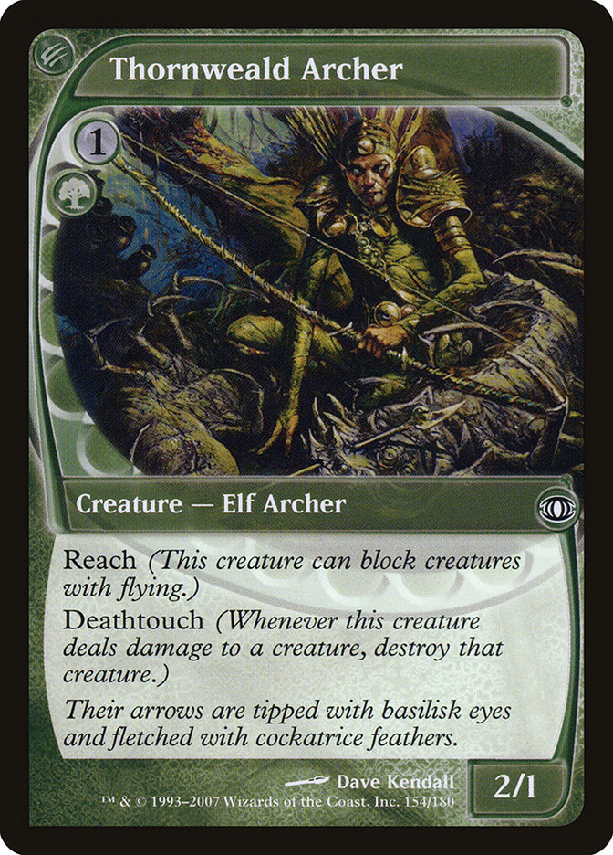 Thornweald Archer FUT-154 Future Sight Magic card