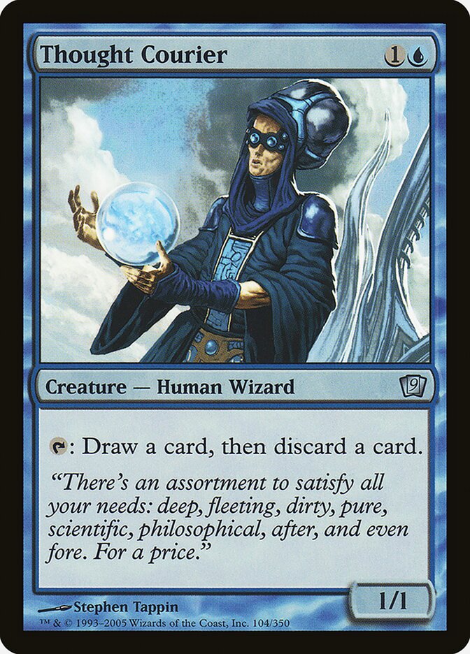 Thought Courier 9ED-104STAR Ninth Edition Magic card