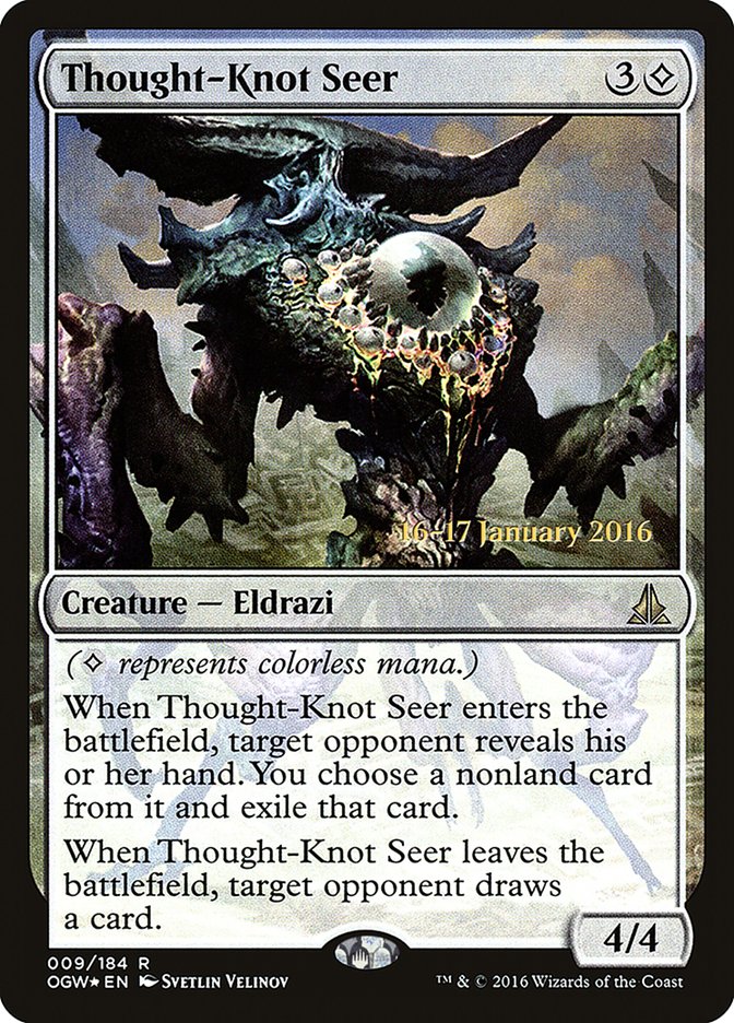 Thought-Knot Seer POGW-9S Oath of the Gatewatch Promos Magic card