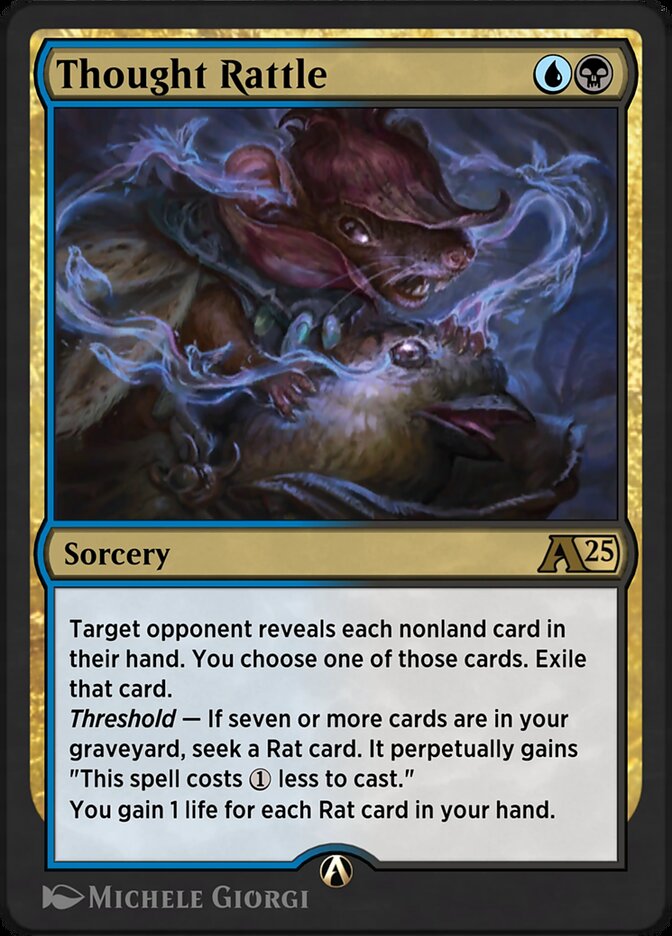 Thought Rattle YBLB-30 Alchemy: Bloomburrow Magic card