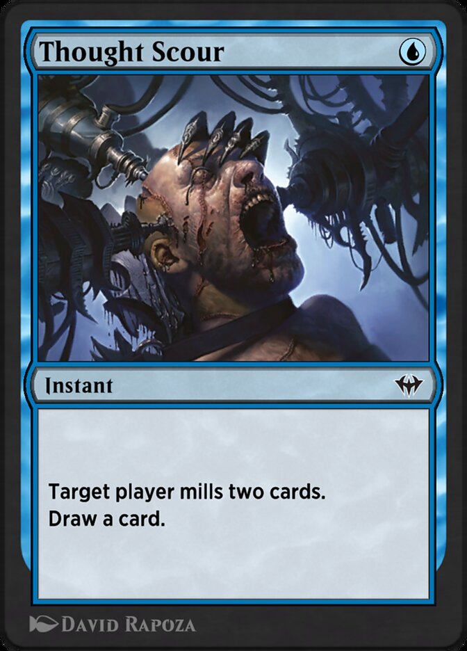 Thought Scour AA2-5 Arena Anthology 2 Magic card
