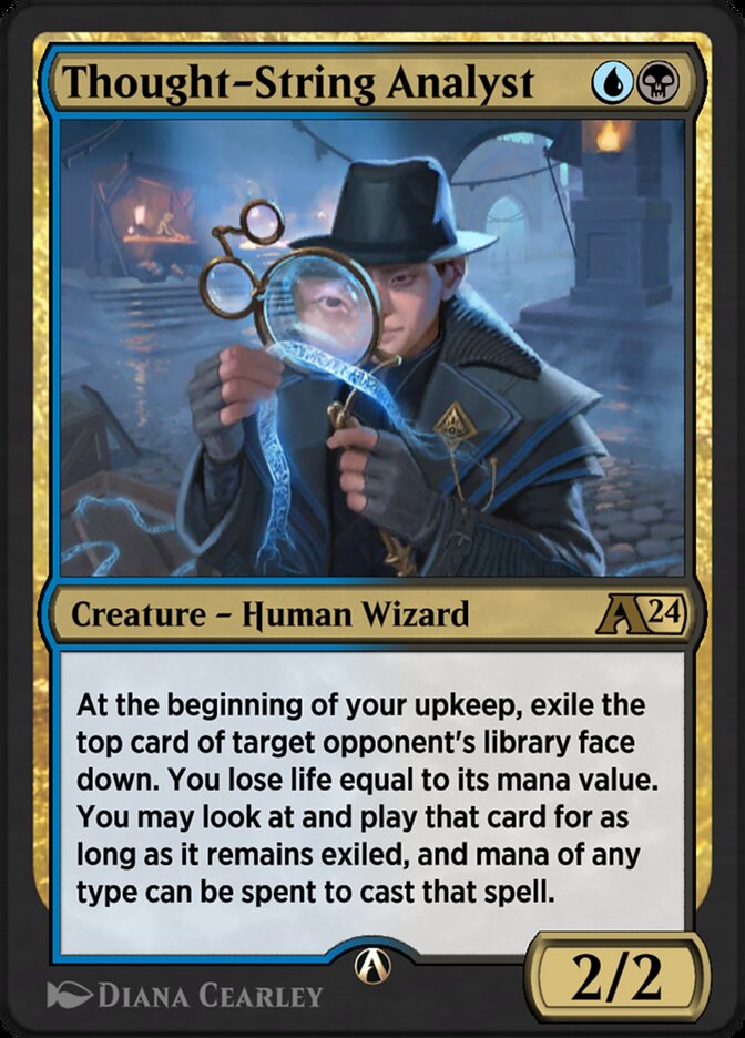 Thought-String Analyst YMKM-29 Alchemy: Murders at Karlov Manor Magic card