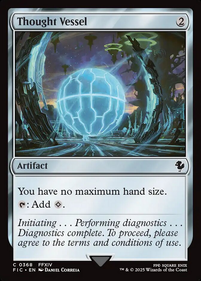 Thought Vessel FIC-368 Final Fantasy Commander Magic card