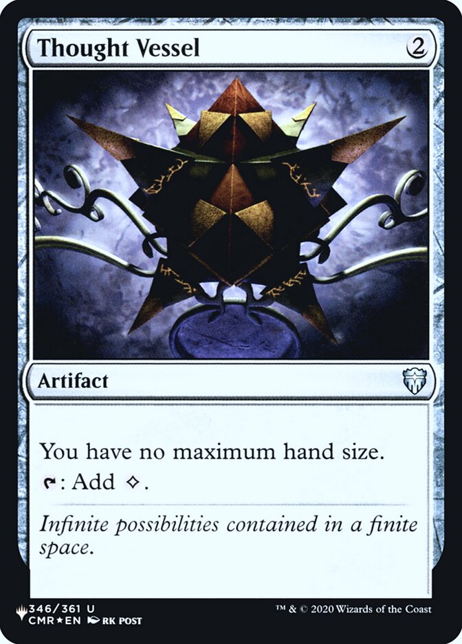 Thought Vessel PLST-CMR-346 The List Magic card