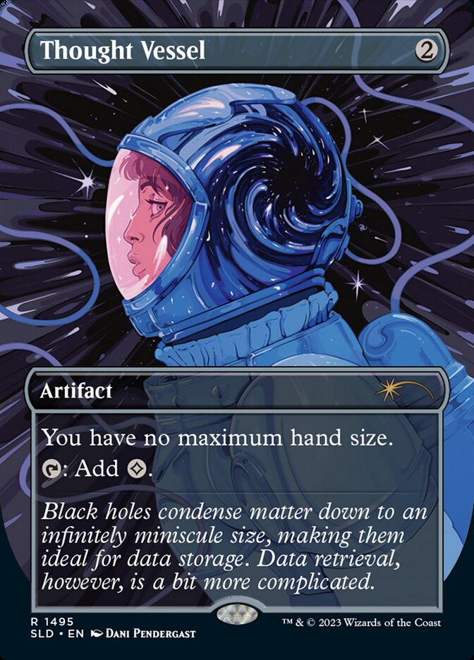 Thought Vessel SLD-1495 Secret Lair Drop Magic card