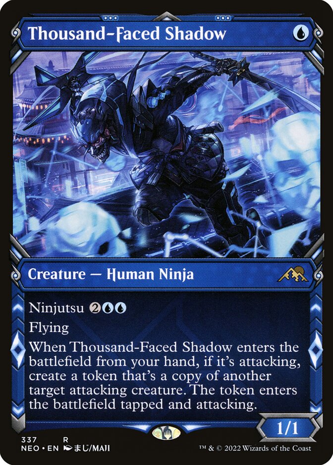 Thousand-Faced Shadow NEO-337 Kamigawa: Neon Dynasty Magic card