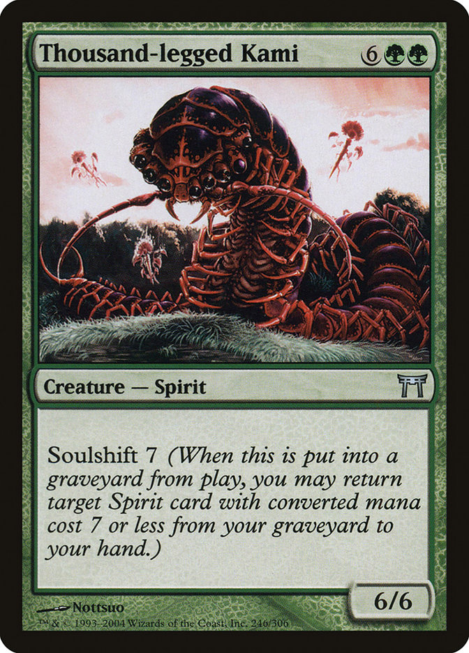 Thousand-legged Kami CHK-246 Champions of Kamigawa Magic card