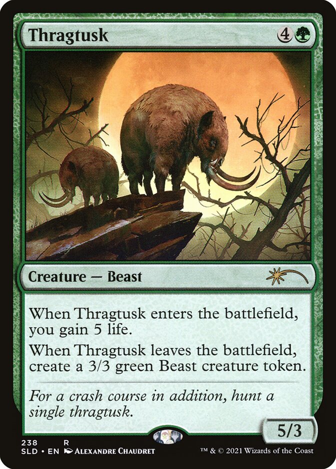 Thragtusk SLD-238 Secret Lair Drop Magic card