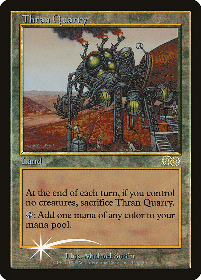 Thran Quarry PSUS-1 Junior Super Series Magic card