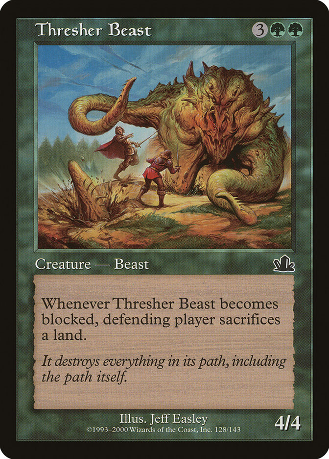 Thresher Beast PCY-128 Prophecy Magic card