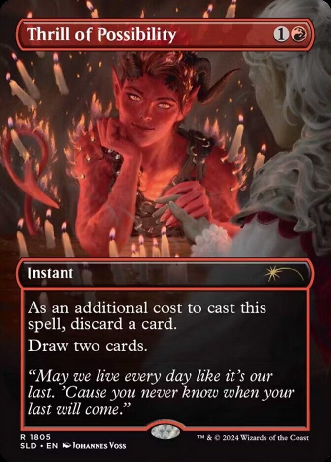 Thrill of Possibility SLD-1805 Secret Lair Drop Magic card