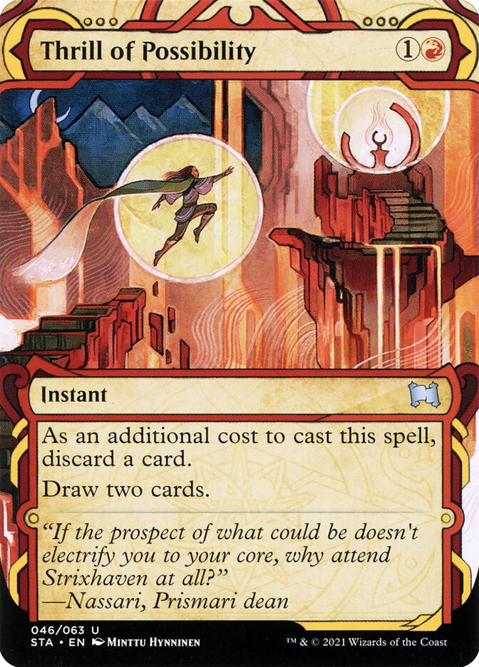 Thrill of Possibility STA-46 Strixhaven Mystical Archive Magic card